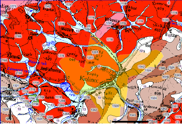 Geologick mapa
